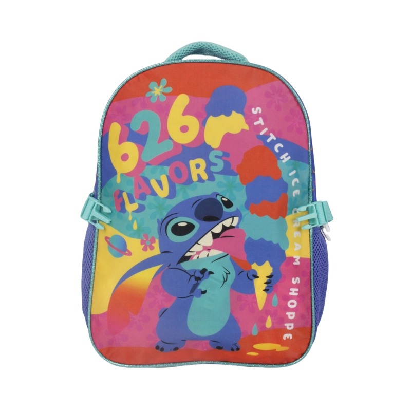 MOCHILA CON LONCHERA STITCH - 2