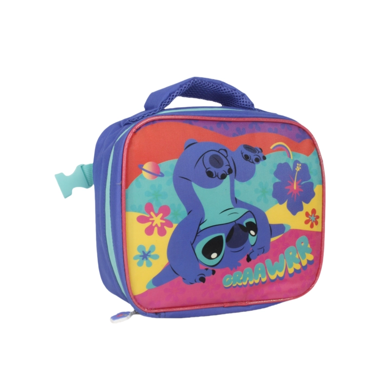 MOCHILA CON LONCHERA STITCH - 3