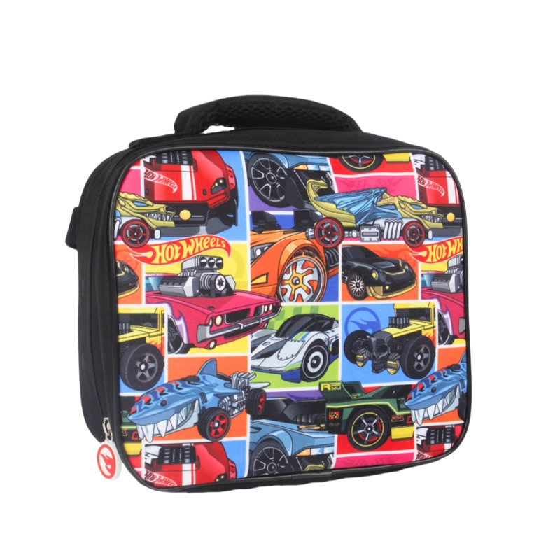 MOCHILA CON LONCHERA HOTWHEELS - 3