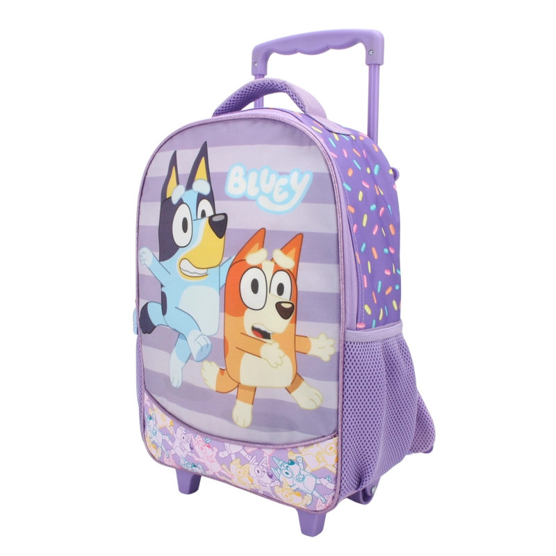 MOCHILA INFANTIL CON RUEDAS BLUEY 15' - 4