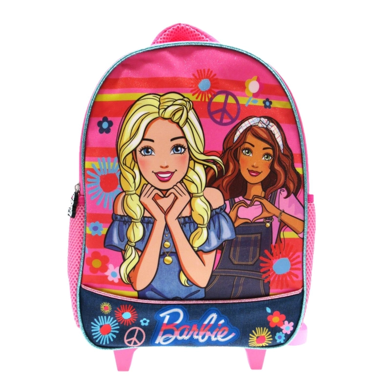 MOCHILA CON RUEDAS BARBIE 14' - 1