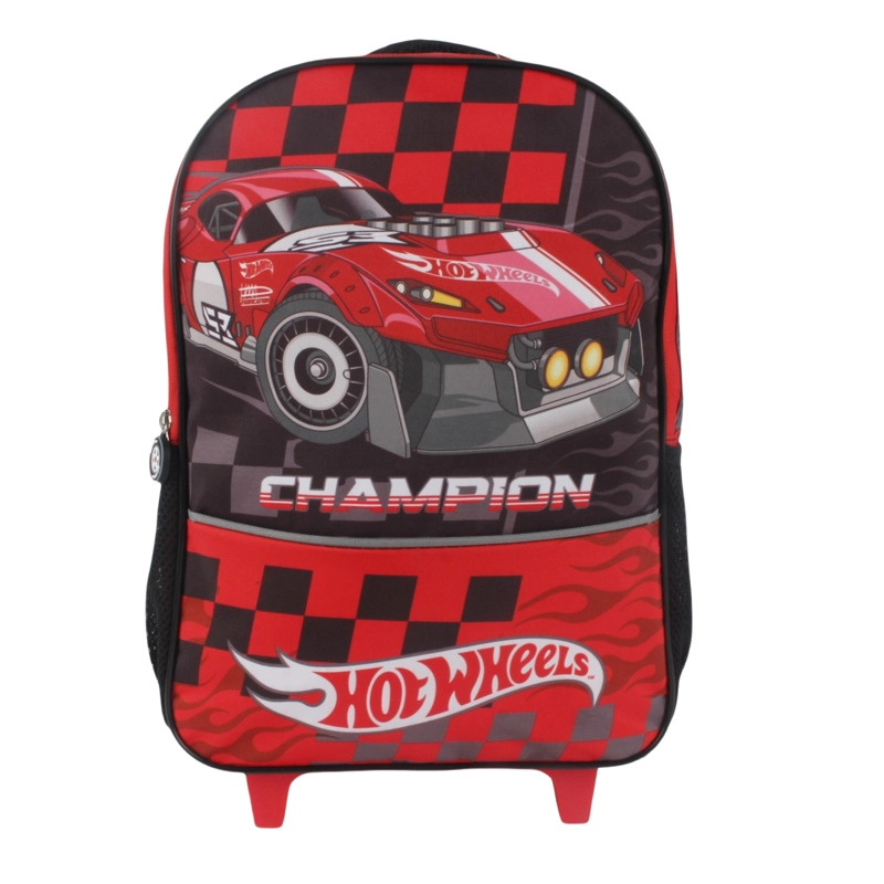 MOCHILA INFANTIL CON RUEDAS 15' HOT WHEELS - 1