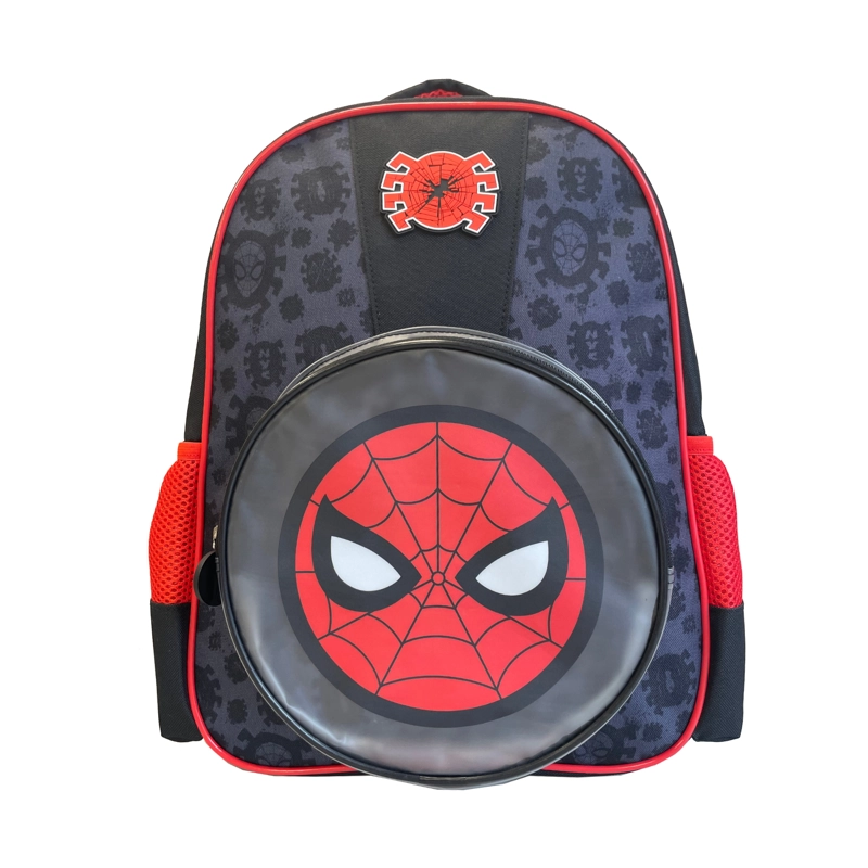 MOCHILA SPIDERMAN BOLSILLO REDONDO - 1