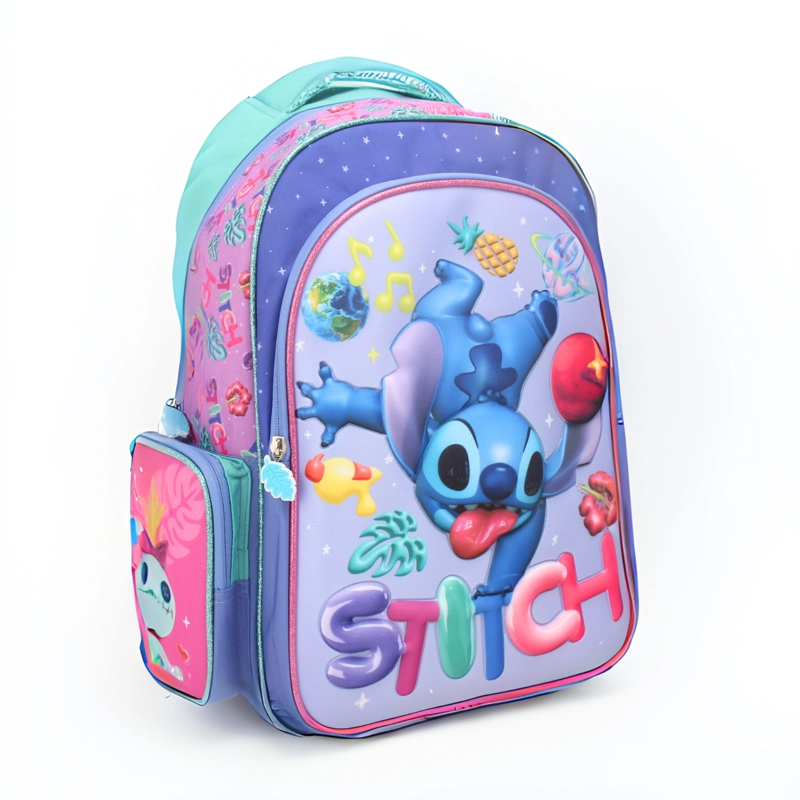 MOCHILA INFANTIL SOFT EVA STITCH - 2