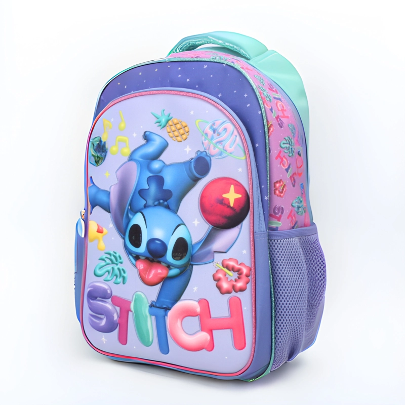MOCHILA INFANTIL SOFT EVA STITCH - 3