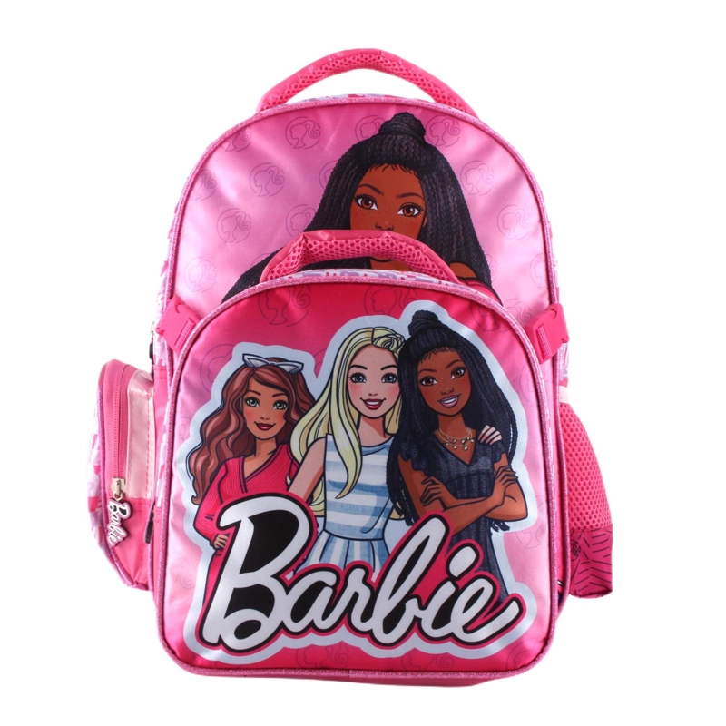SET SATIN MOCHILA CON LONCHERA BARBIE 14' - 2