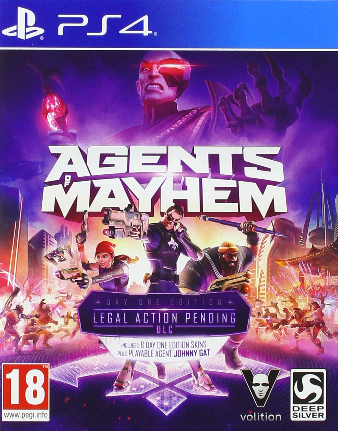 AGENTS OF MAYHEM EUROPEO - PS4 - 1
