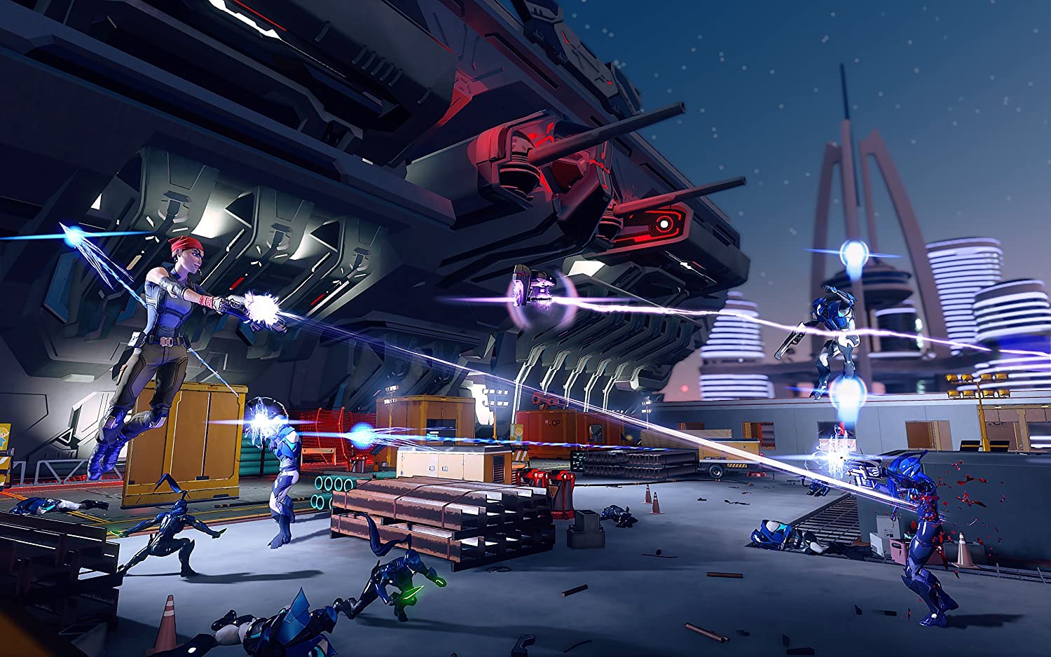 AGENTS OF MAYHEM EUROPEO - PS4 - 4