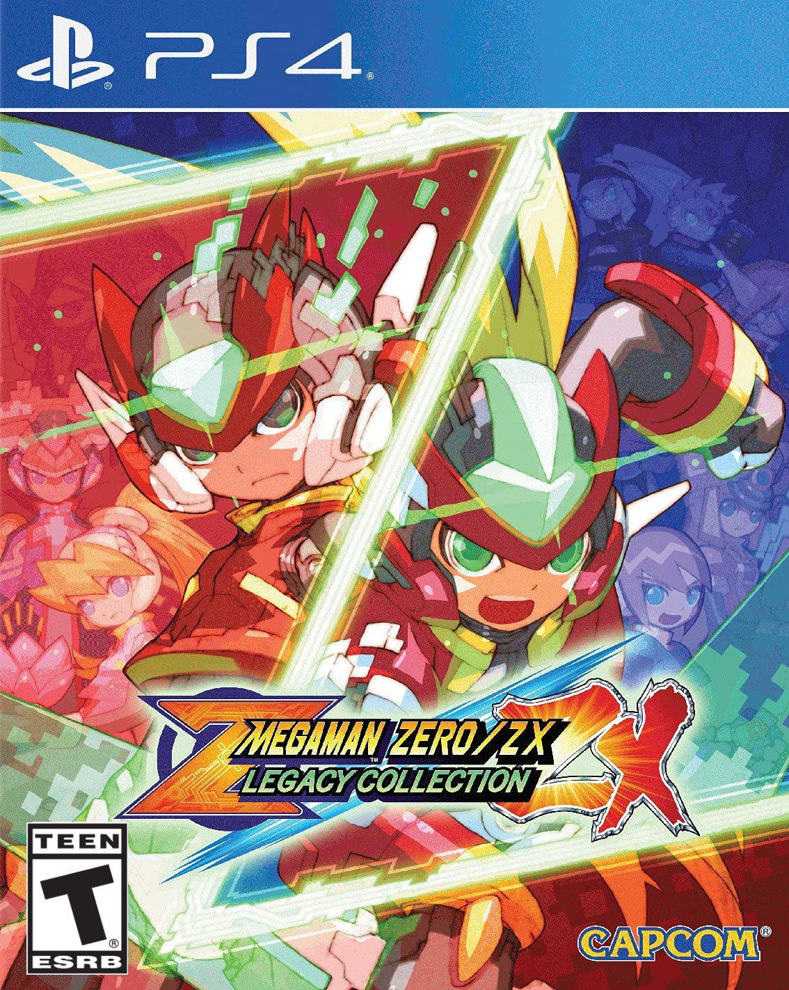  Man CD（バラ売り可） JUEGO PS4 SONY MEGA MAN ZERO ZX LEGACY COLLECTION