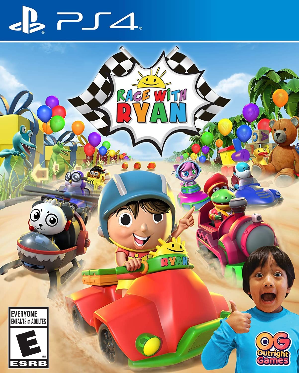 JUEGO PS4 SONY RACE WITH RYAN - 1