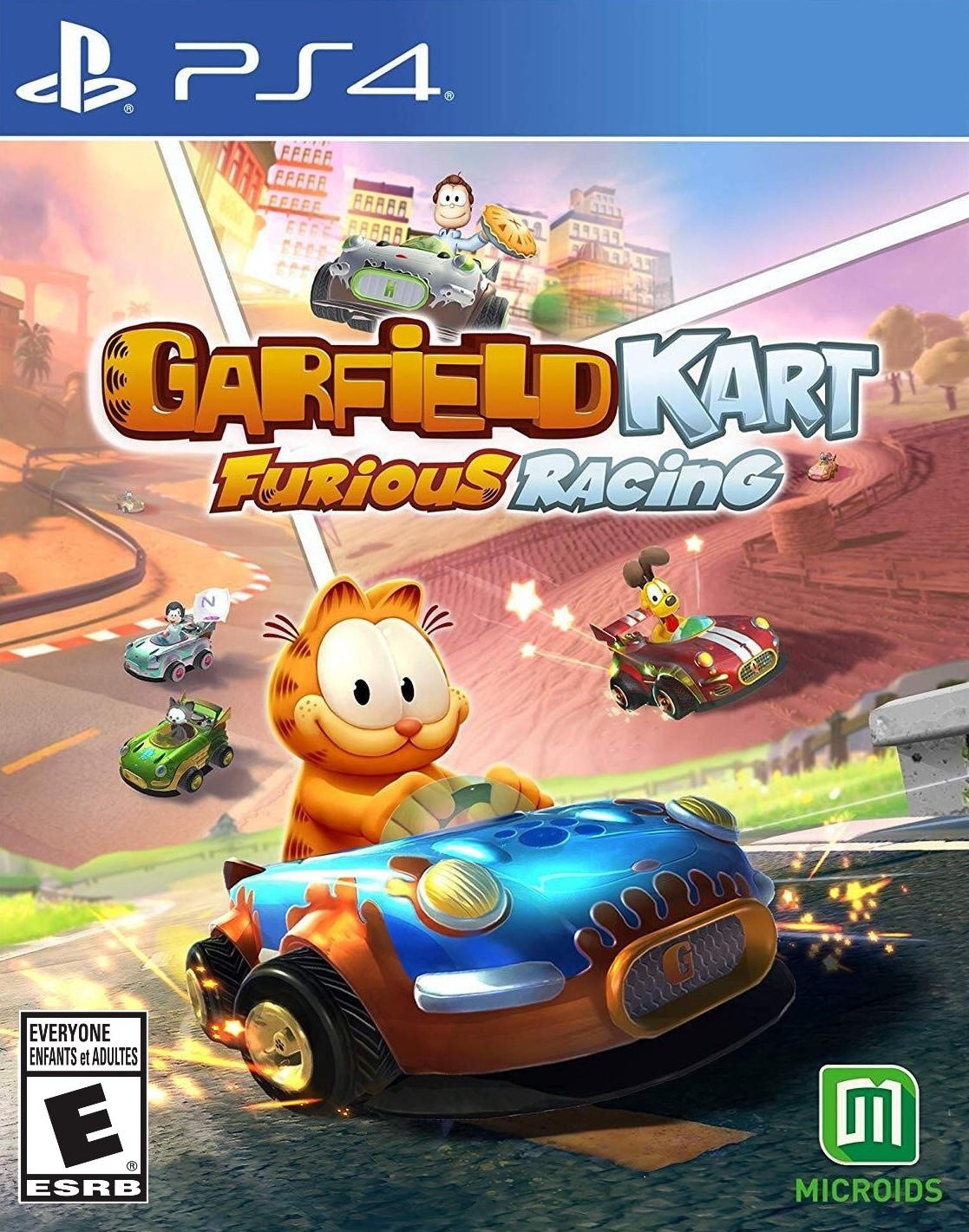 JUEGO PS4 SONY GARFIELD KART FURIOUS RACING - 1