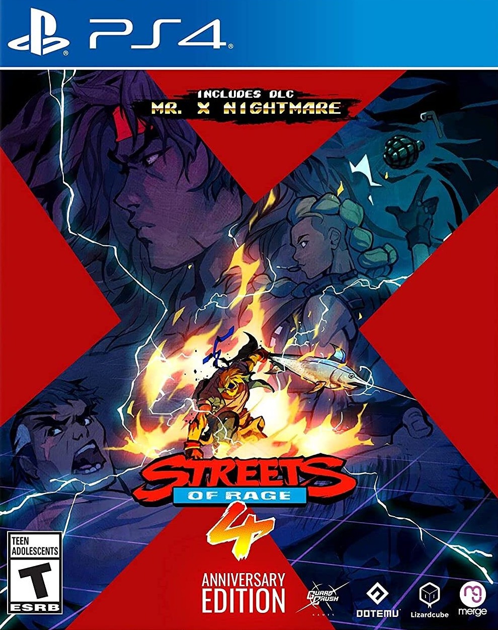 JUEGO PS4 SONY STREETS OF RAGE 4 ANNIVERSARY EDITION - 1