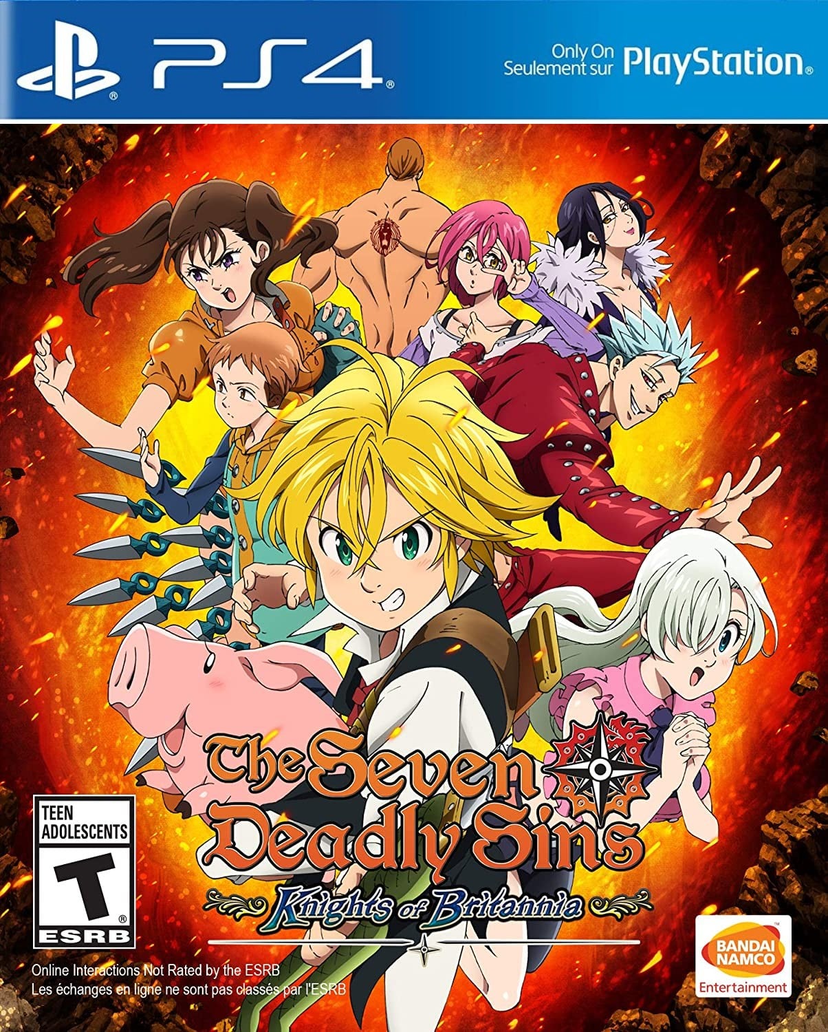 JUEGO PS4 SONY THE SEVEN DEADLY SINS KNIGHTS OF BRITANNIA - 1