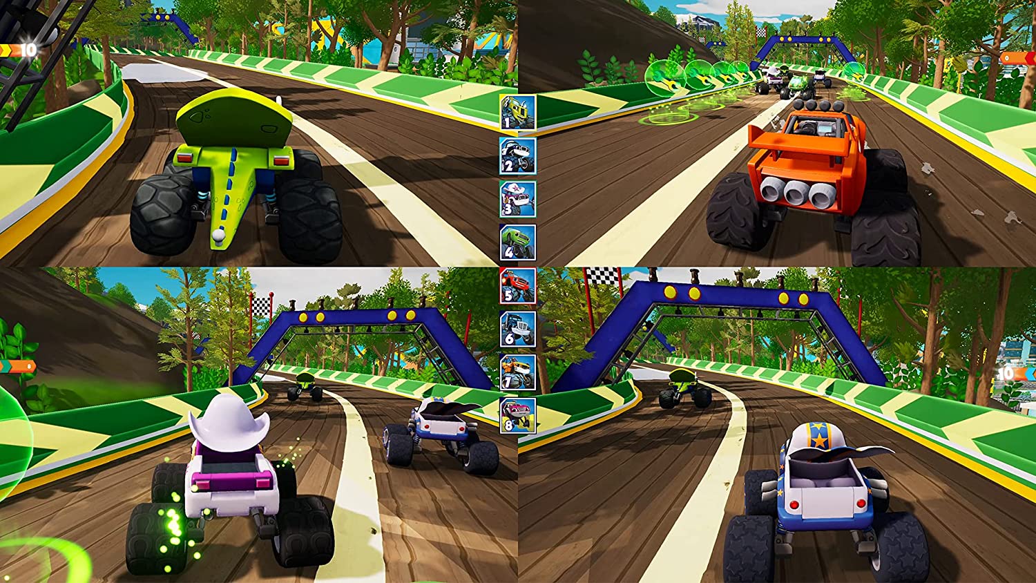 JUEGO PS4 SONY BLAZE AND THE MONSTER MACHINES AXLE CITY RACERS - 3
