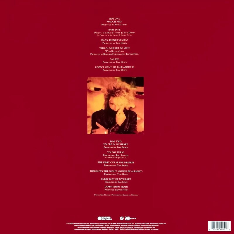 VINILO - ROD STEWART - THE BEST OF ROD STEWART - PLAZA INDEPENDENCIA 2023 - 2