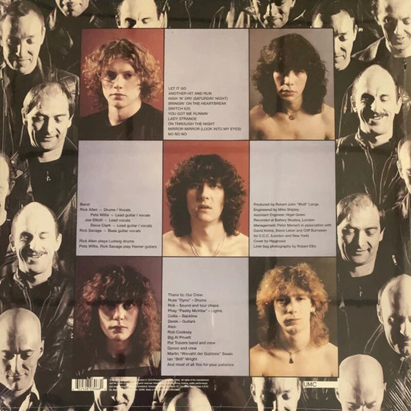 VINILO - DEF LEPPARD - HIGH 'N' DRY - UNIVERSAL 2019 - 2
