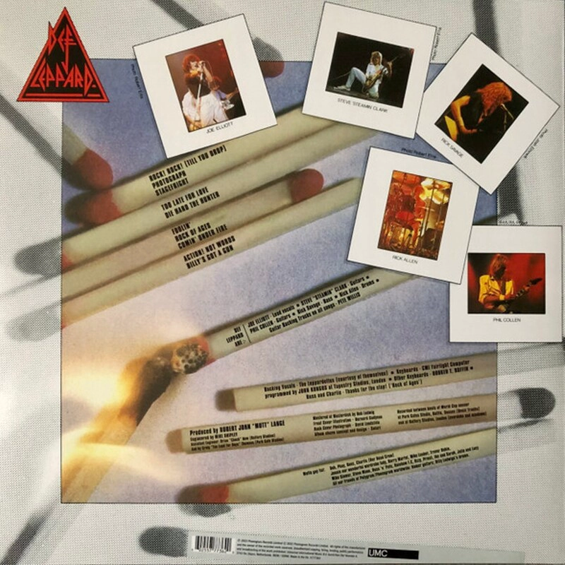 VINILO - DEF LEPPARD - PYROMANIA - UNIVERSAL 2022 - 2