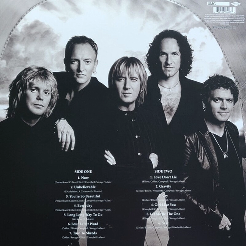VINILO - DEF LEPPARD - X - UNIVERSAL 2021 - 2