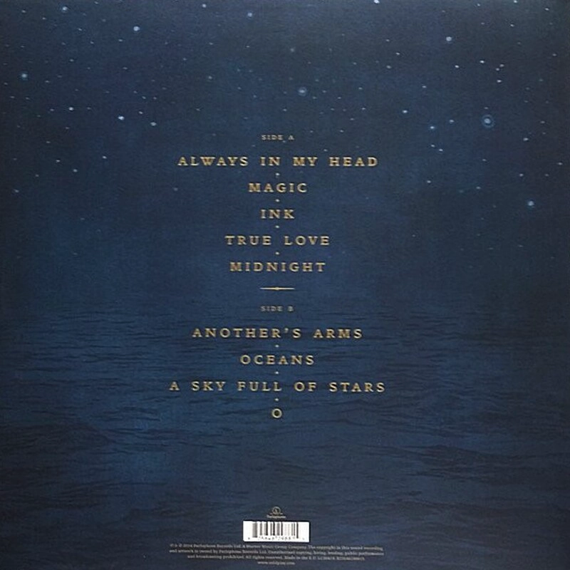 VINILO - COLDPLAY - GHOST STORIES - WARNER 2014 - 2