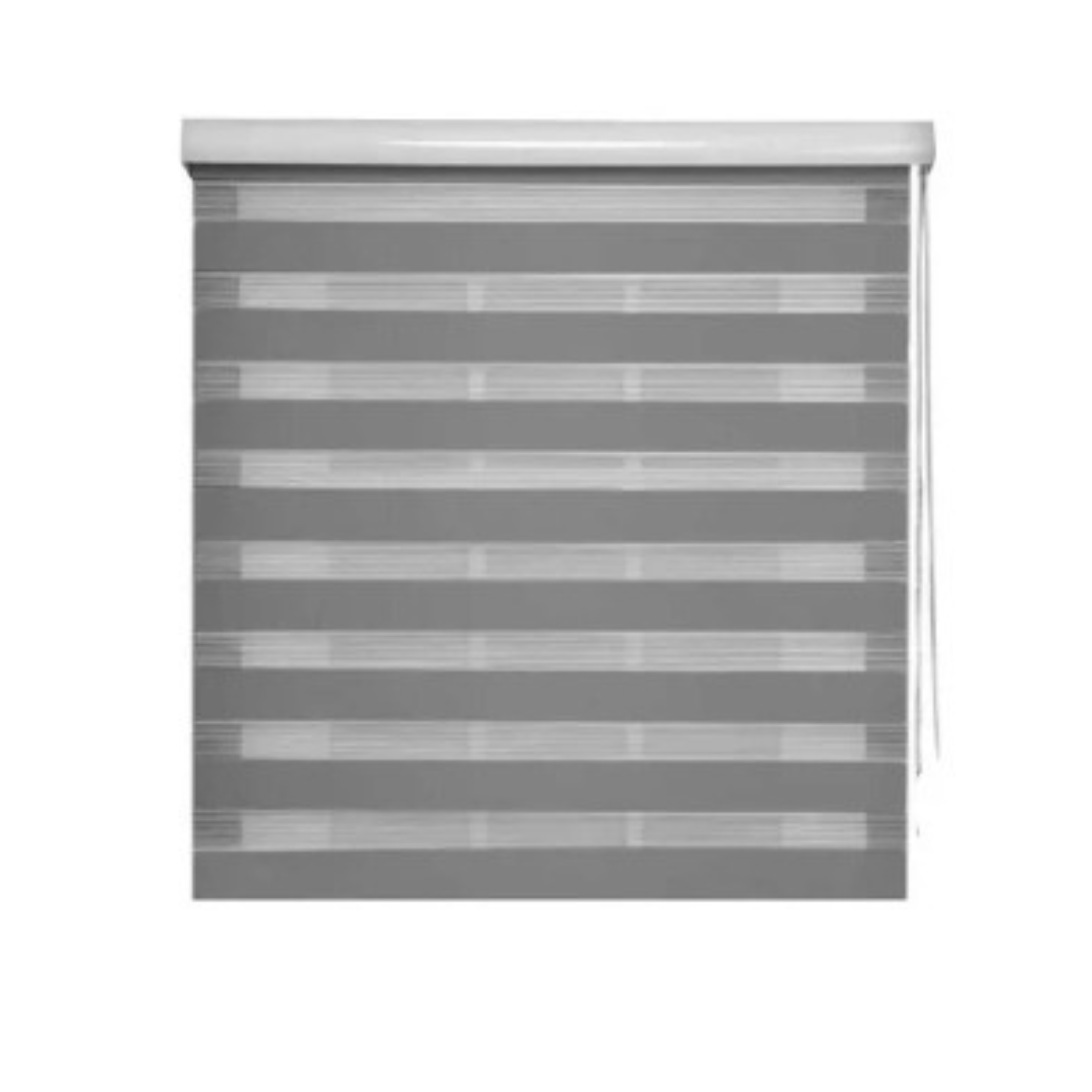 CORTINA ROLLER DUO 100 X 200 NEGRA - 1