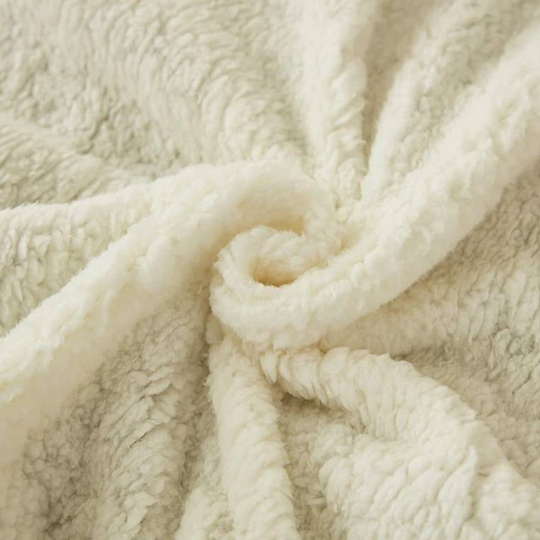 MANTA SAFE HOME CHILE POLAR SHERPA TERMICA 200 X 180 CM GRIS - 4