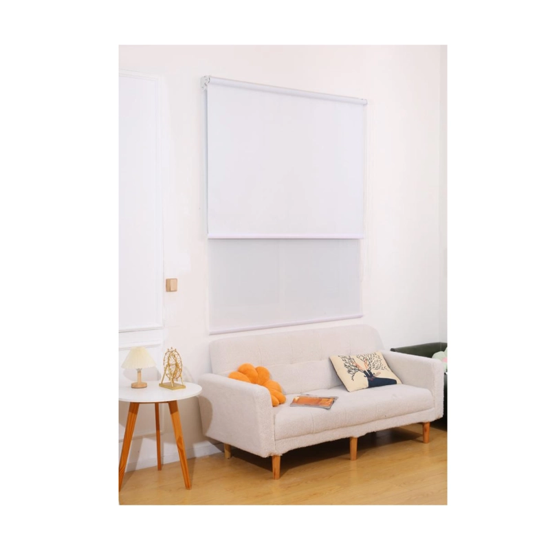 CORTINA ROLLER BLACKOUT 2 PAÑO 140X240 DOBLE - 1