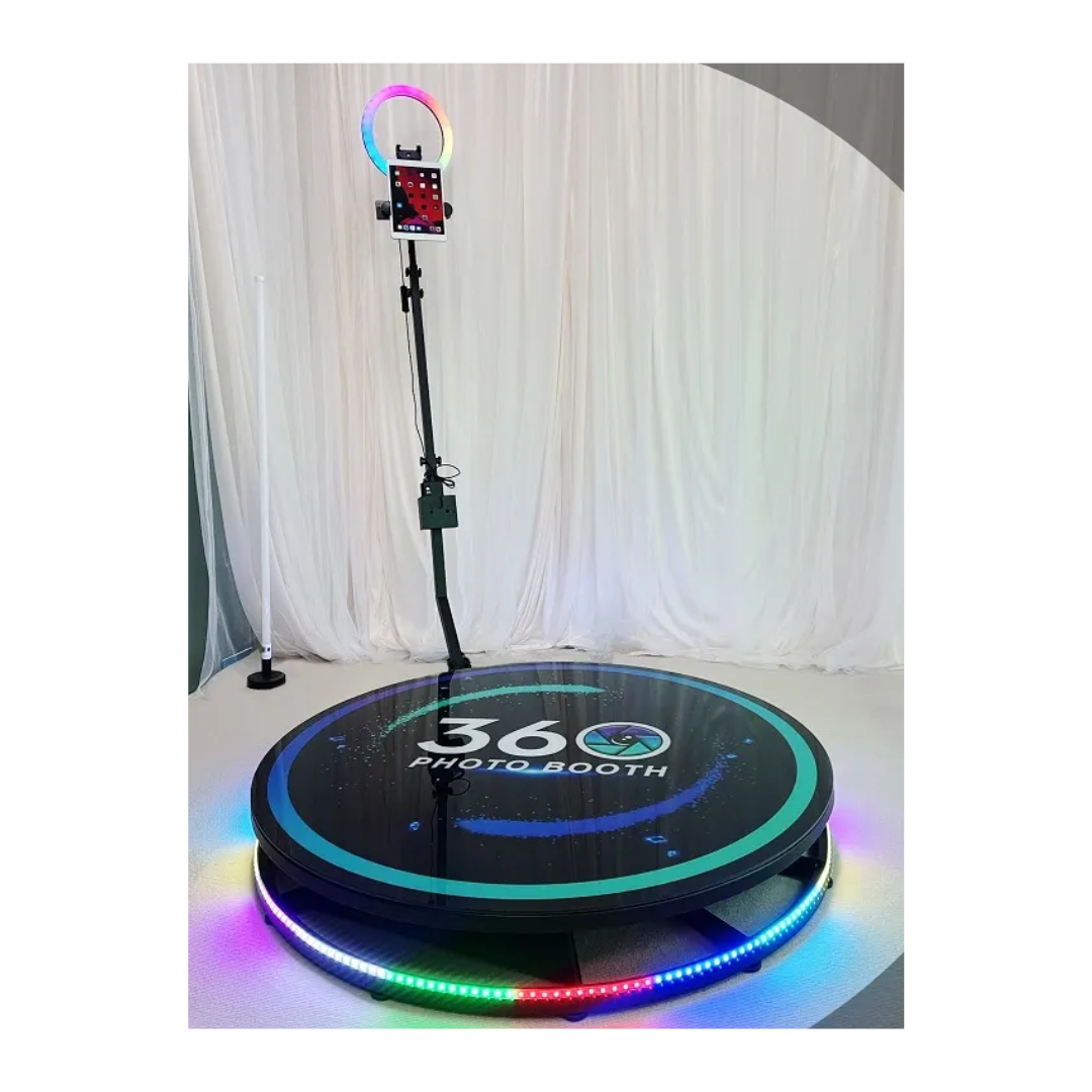 PLATAFORMA GIRATORIA 360 PHOTOBOOTH 100 CM - 5
