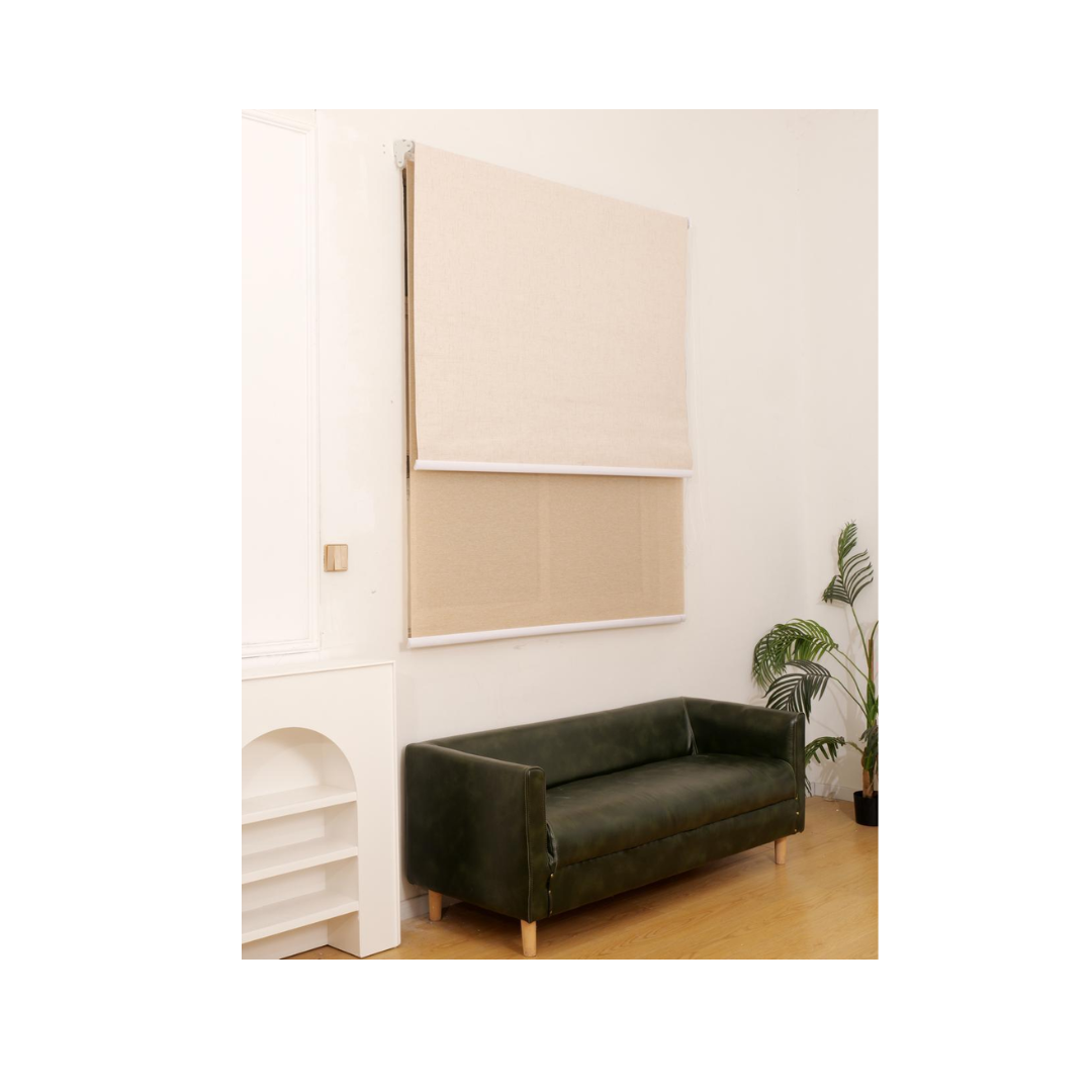 CORTINA ROLLER BLACKOUT DOBLE TELA - 1