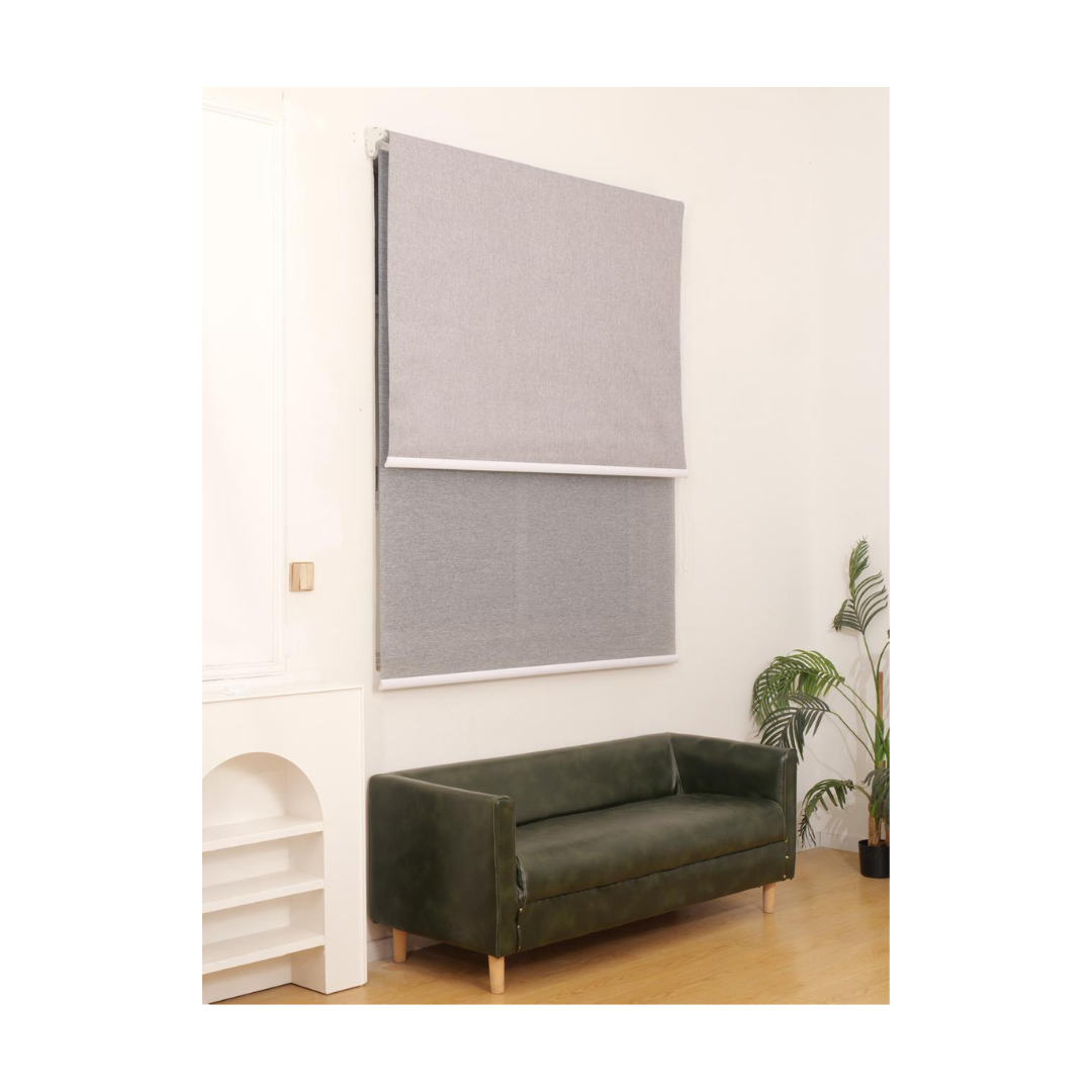 CORTINA ROLLER BLACKOUT DOBLE TELA - 1