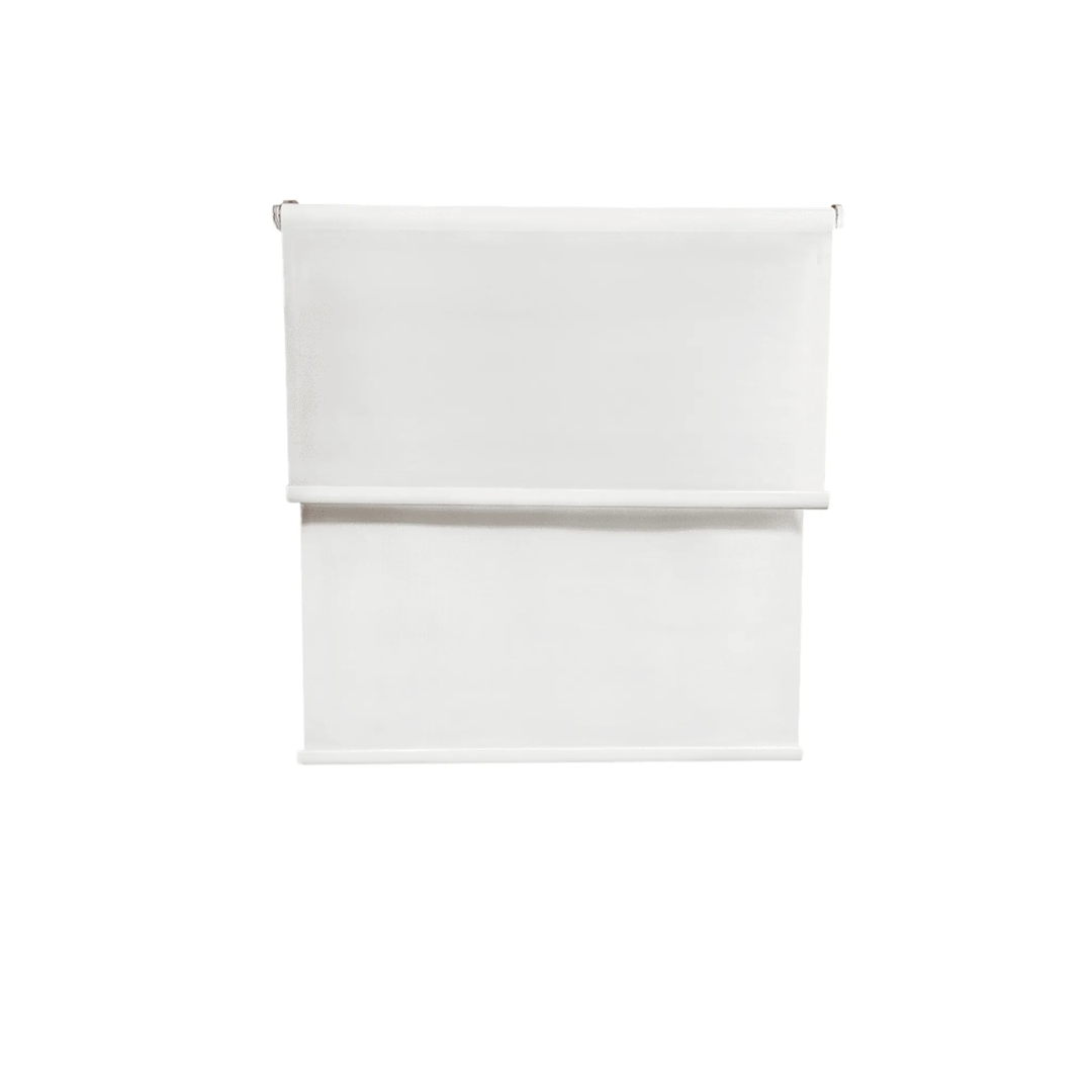 CORTINA ROLLER BLACKOUT DOBLE TELA 140X240 BLANCO - 1