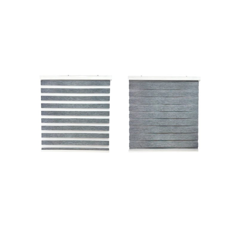 CORTINA ROLLER DUO 150X200 GRIS JASPEADO - 1