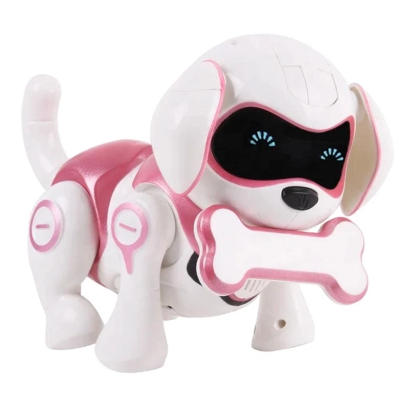 PERRO ROBOT DE JUGUETE MUSICAL CON OJOS LED INTELIGENTE - 1