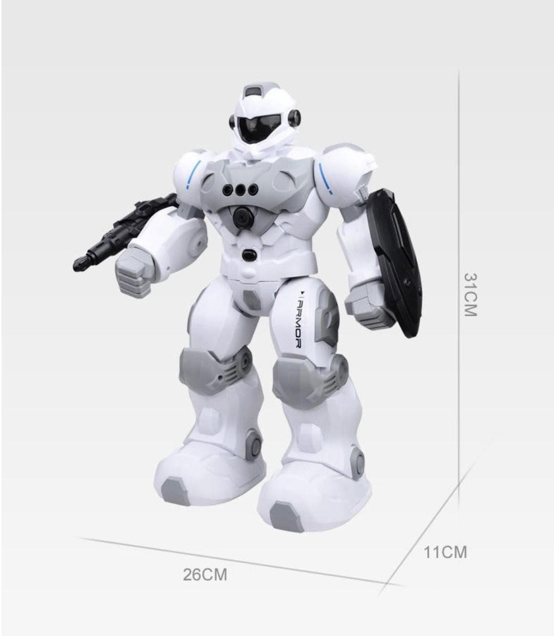 ROBOT GUARDIAN INTELIGENTE SENSOR GESTOS C/R 2,4 G - 3