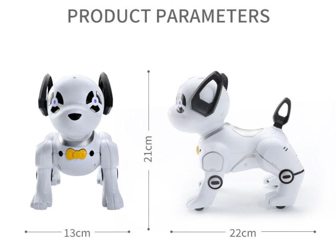 ROBOT MARAVILLAS VALDIVIA PERRO SMART CONTROL REMOTO JUGUETE INTERACTIVO BAILA MUSIC - 3