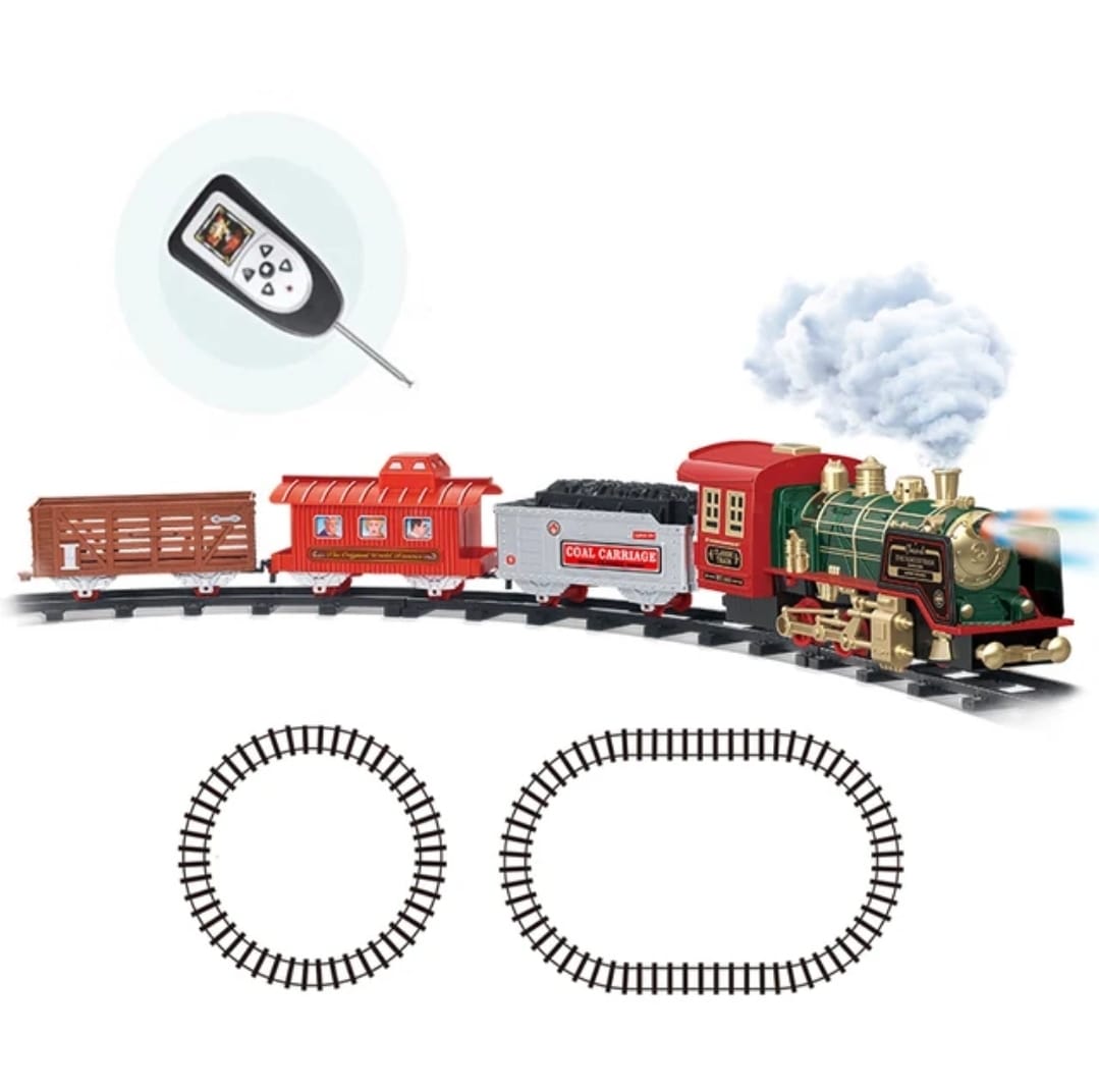 TREN CONTROL REMOTO LUCES SONIDO Y VAPOR - 1
