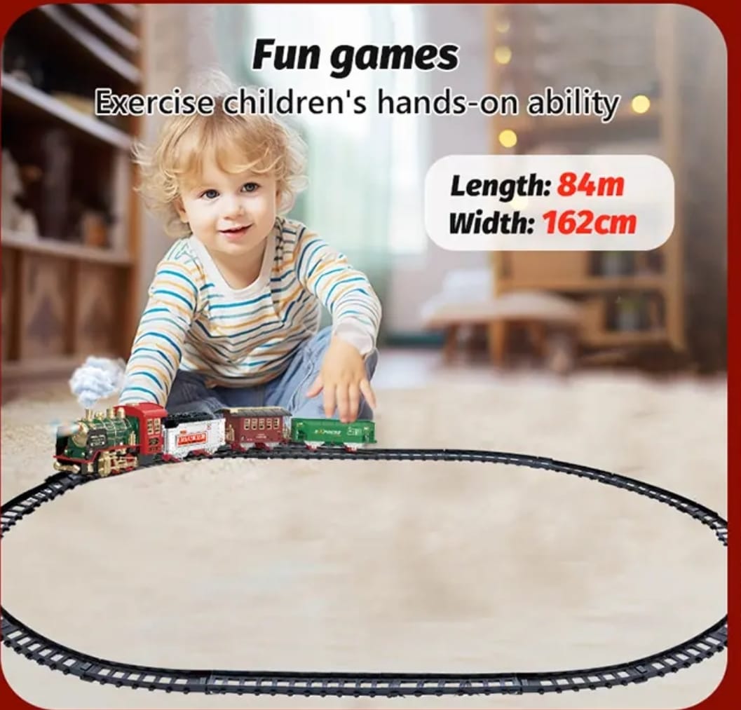 TREN CONTROL REMOTO LUCES SONIDO Y VAPOR - 9