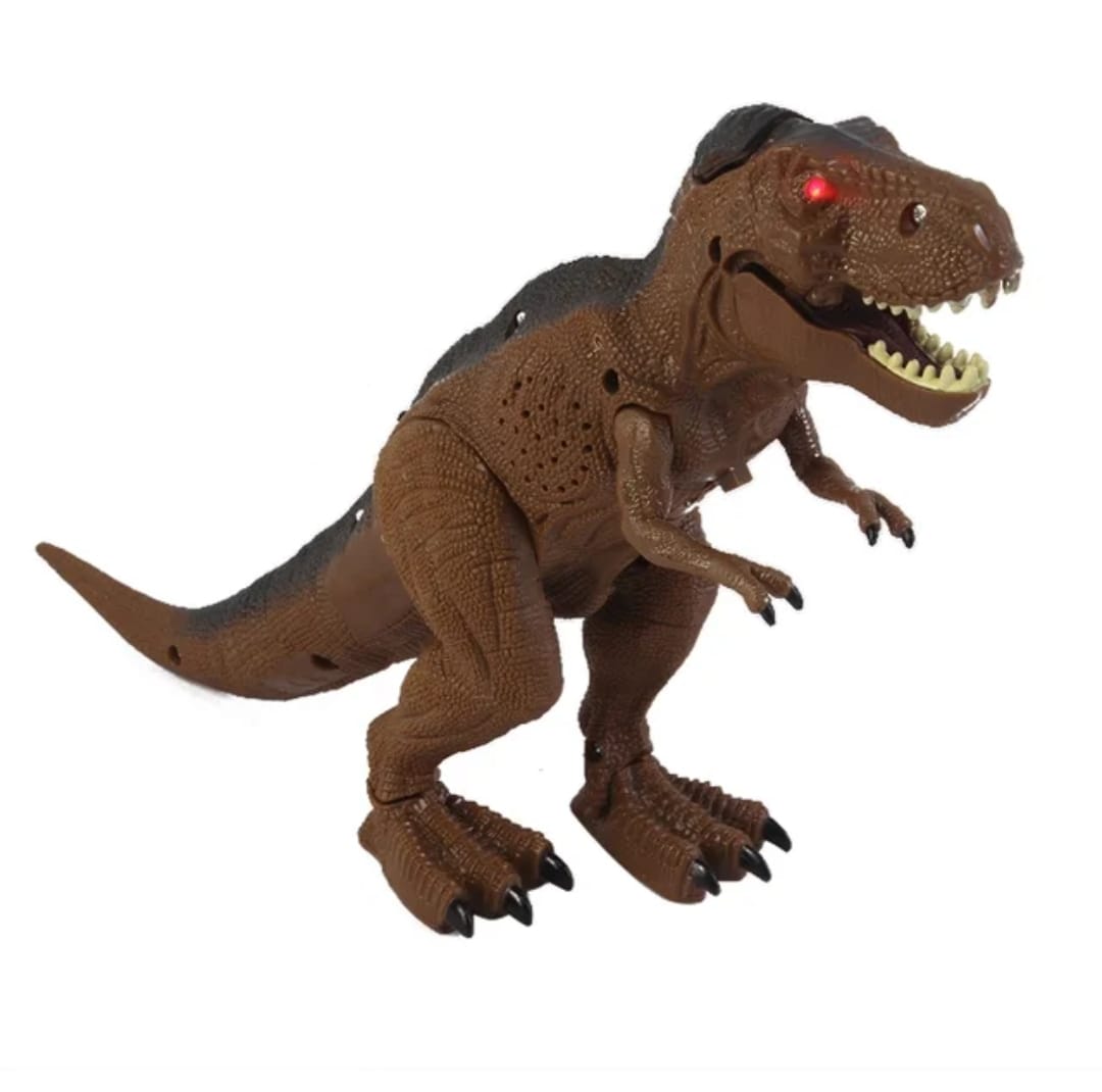 DINOSAURIO MARAVILLAS VALDIVIA CONTROL REMOTO TIRANOSAURIO REX LUZ VAPOR SONIDO - 7