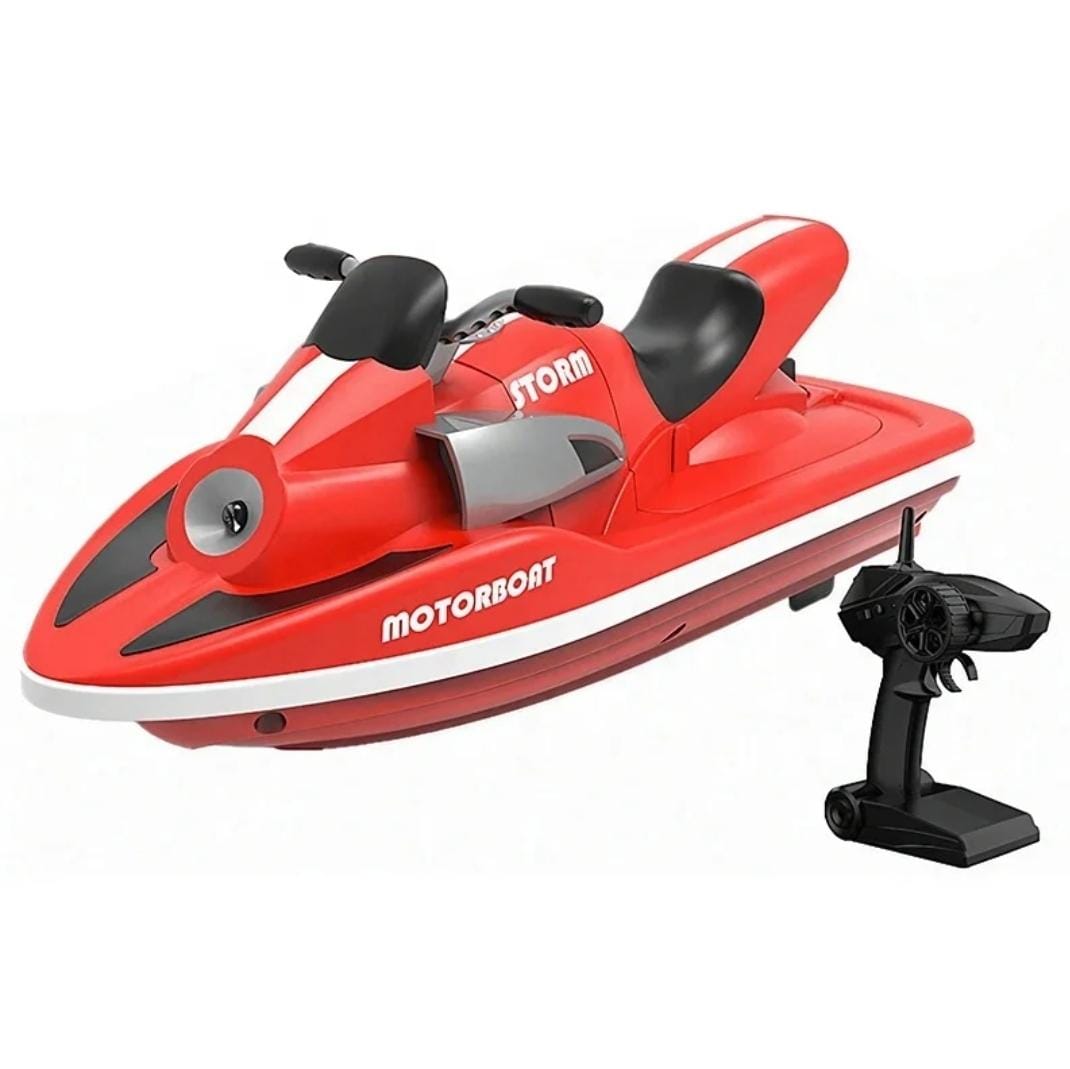 MOTO DE AGUA LANCHA CONTROL REMOTO H137 BATERIA RECARGABLE - 1