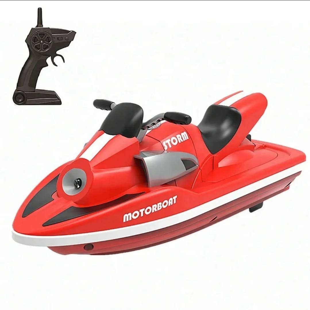 MOTO DE AGUA LANCHA CONTROL REMOTO H137 BATERIA RECARGABLE - 5