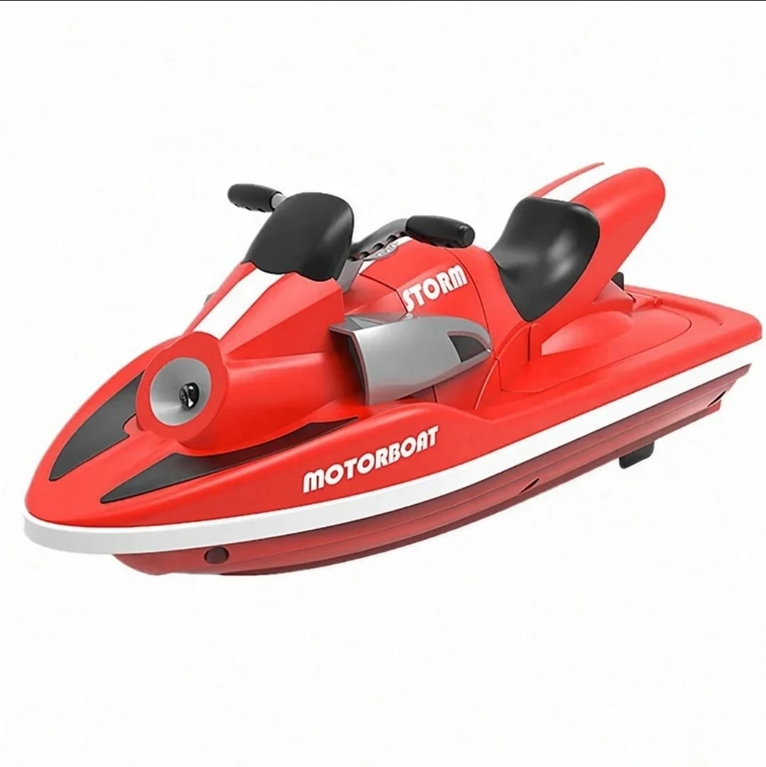 MOTO DE AGUA LANCHA CONTROL REMOTO H137 BATERIA RECARGABLE - 6