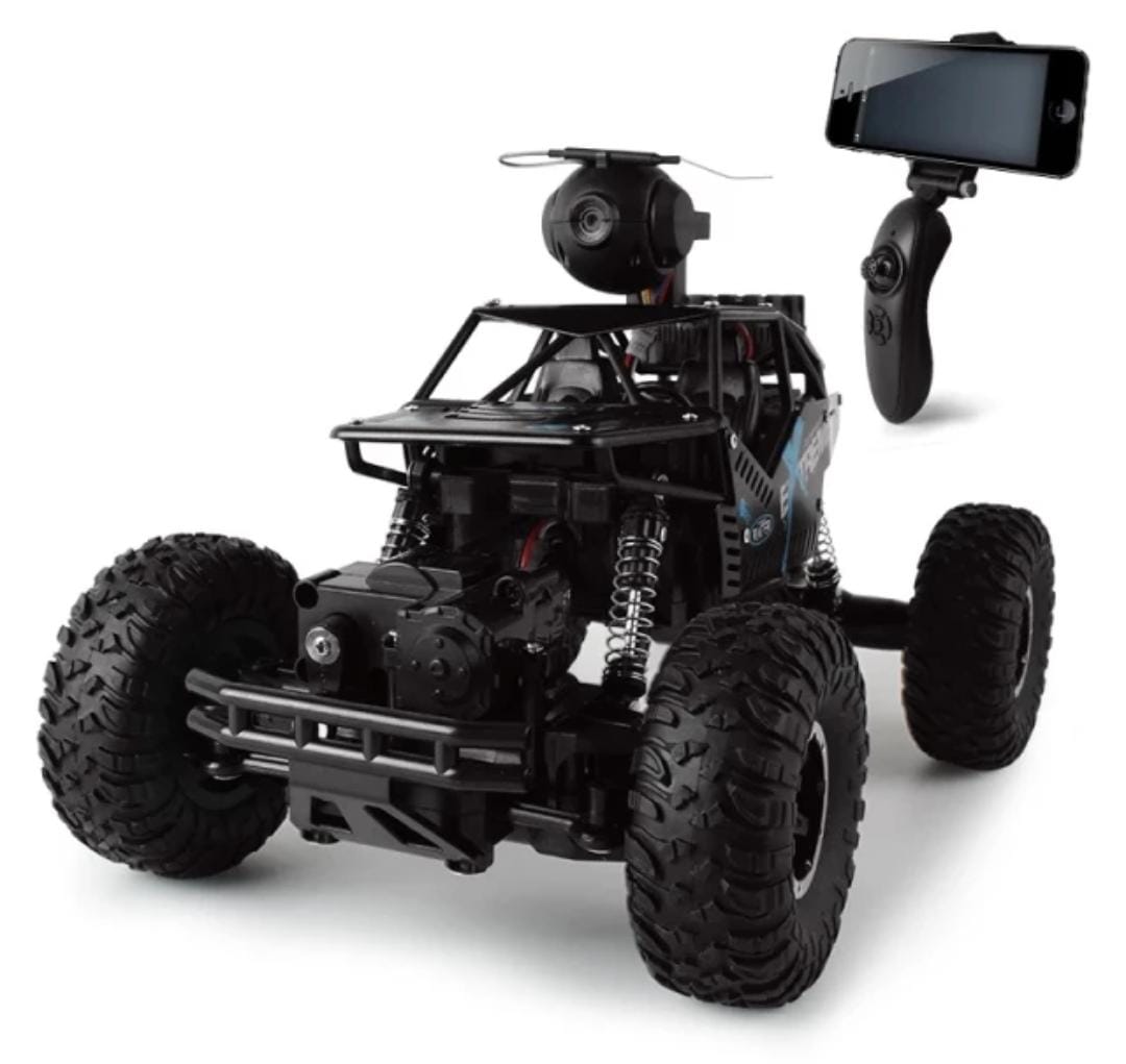 AUTO 4X4 CONTROL REMOTO CON CAMARA BIG FOOT MONSTER - 1