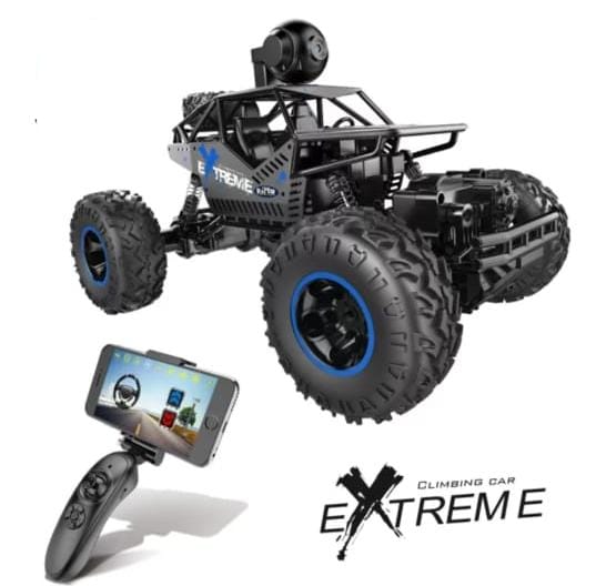 AUTO 4X4 CONTROL REMOTO CON CAMARA BIG FOOT MONSTER - 2