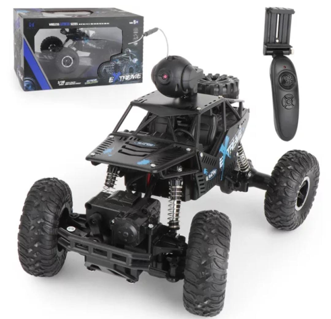 AUTO 4X4 CONTROL REMOTO CON CAMARA BIG FOOT MONSTER - 4
