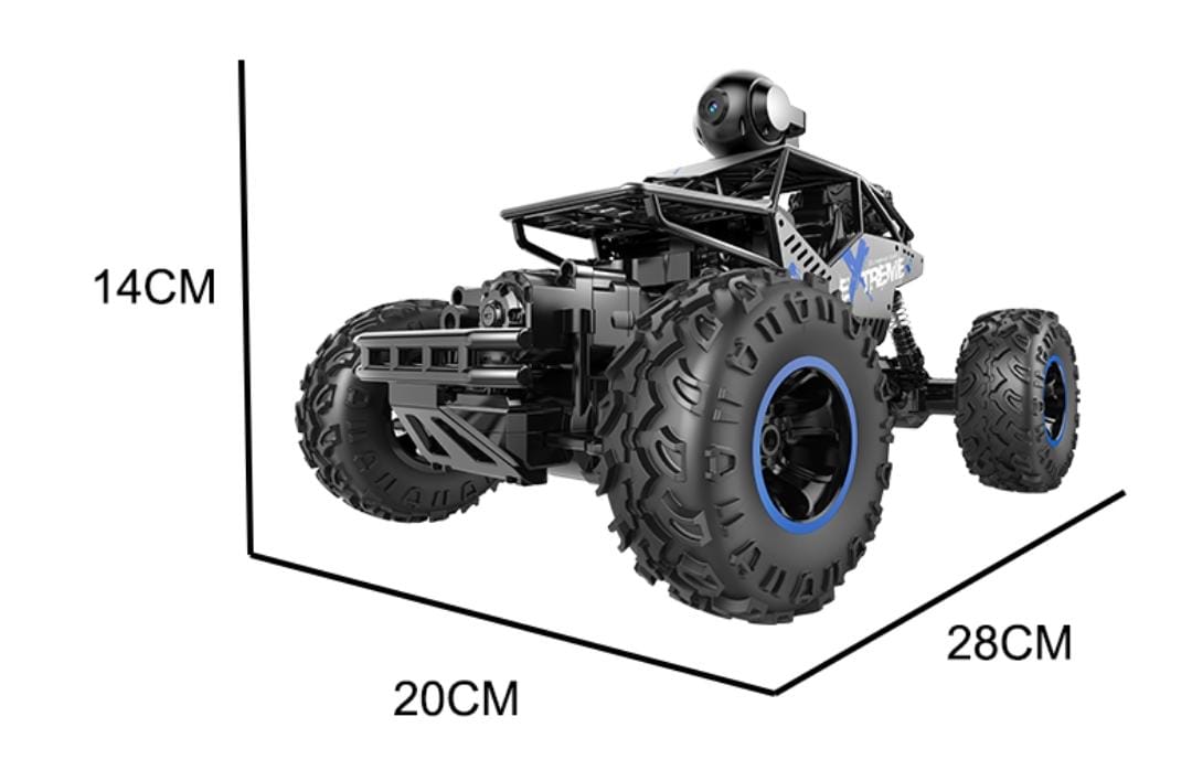 AUTO 4X4 CONTROL REMOTO CON CAMARA BIG FOOT MONSTER - 6