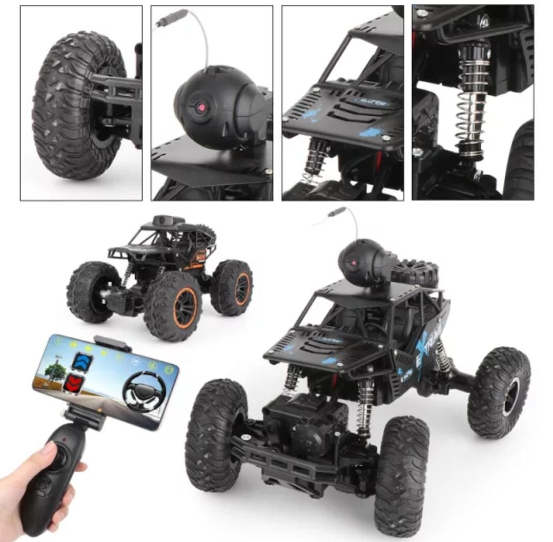 AUTO 4X4 CONTROL REMOTO CON CAMARA BIG FOOT MONSTER - 9