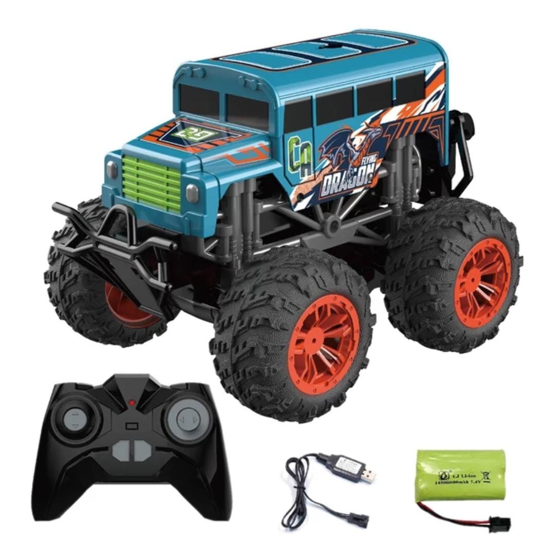 AUTO CR 4X4 COLORFUL DRAGON 1.18 LUZ MUSICA Y VAPOR - 3