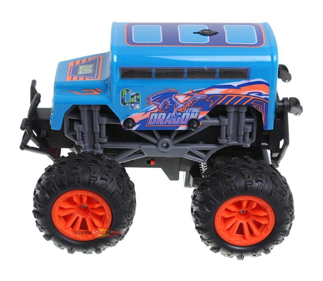 AUTO CR 4X4 COLORFUL DRAGON 1.18 LUZ MUSICA Y VAPOR - 4
