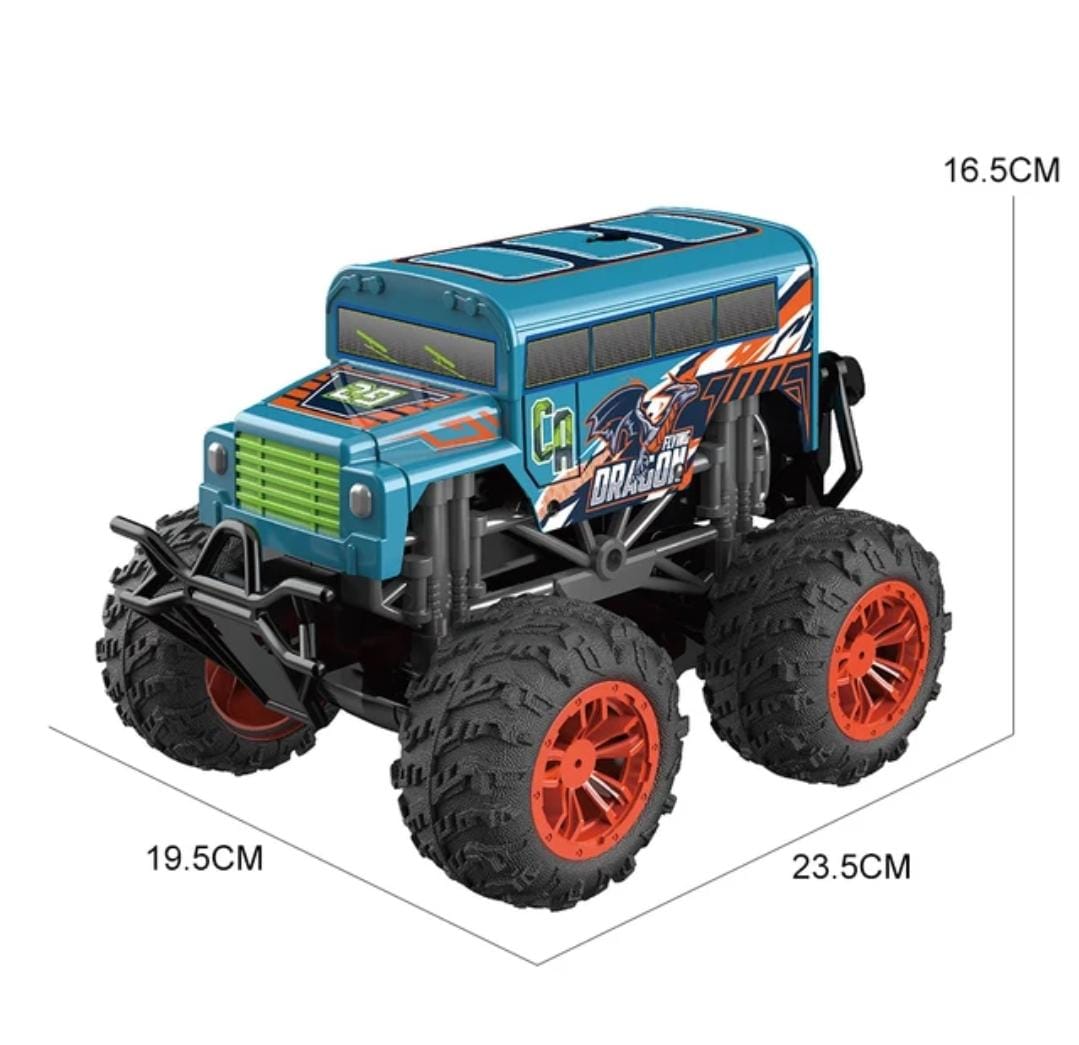 AUTO CR 4X4 COLORFUL DRAGON 1.18 LUZ MUSICA Y VAPOR - 6
