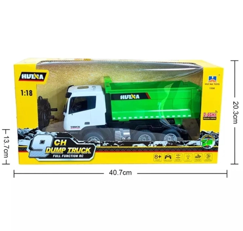 CAMION TOLVA CONTROL REMOTO 9 CANALES BATERIA RECARAGABLE - 9