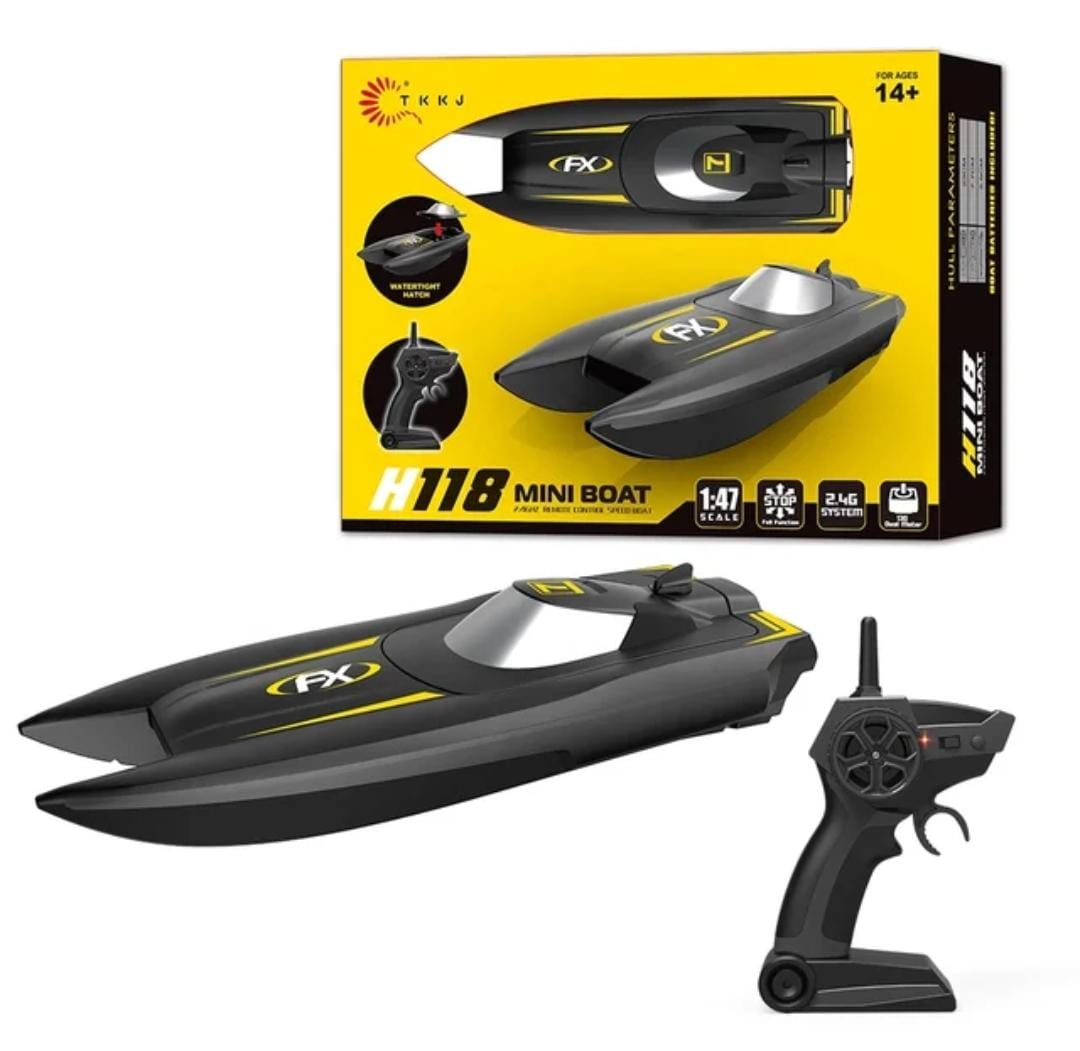 LANCHA CONTROL REMOTO H118 MINI BOTE BARCO 2,4 GHZ - 10